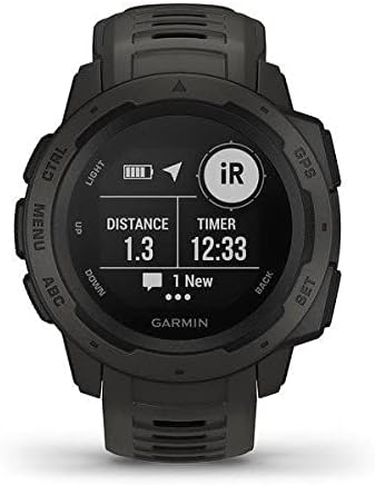 Garmin Instinct, Rugged Outdoor Watch with GPS