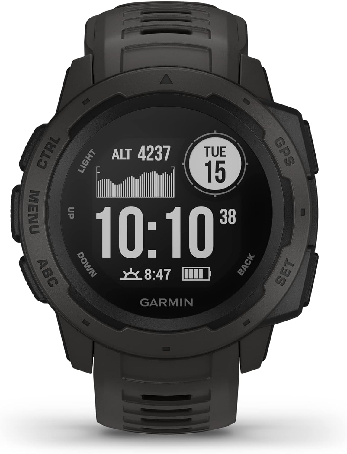Garmin Instinct, Rugged Outdoor Watch with GPS
