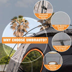 Umbrauto 6.4-6.7FT Truck Bed Tent for 2 Person