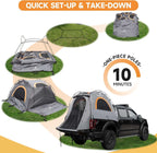 Umbrauto 6.4-6.7FT Truck Bed Tent for 2 Person