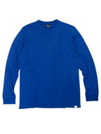 Men's Bamboo Viscose Long-Sleeve Pocket T-Shirt – True Navy