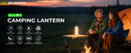 Wurkkos CL01 Camping Lantern 550LM Rechargeable LED Flashlight Waterproof EDC Work Light RGB Torch Power Bank Mini Magnetic Lamp