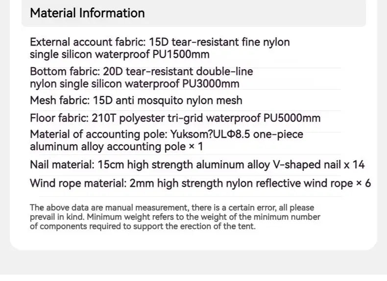 Naturehike Star River UL Camping Tent 3 Seasons Tent Ultralight Portable 2 Person 15D Silicone Outdoor Hiking Tents With Mat