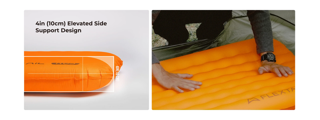 FLEXTAIL TINY MATTRESS PLUS 2 – Ultralight 196cm Insulated Camping Mattress