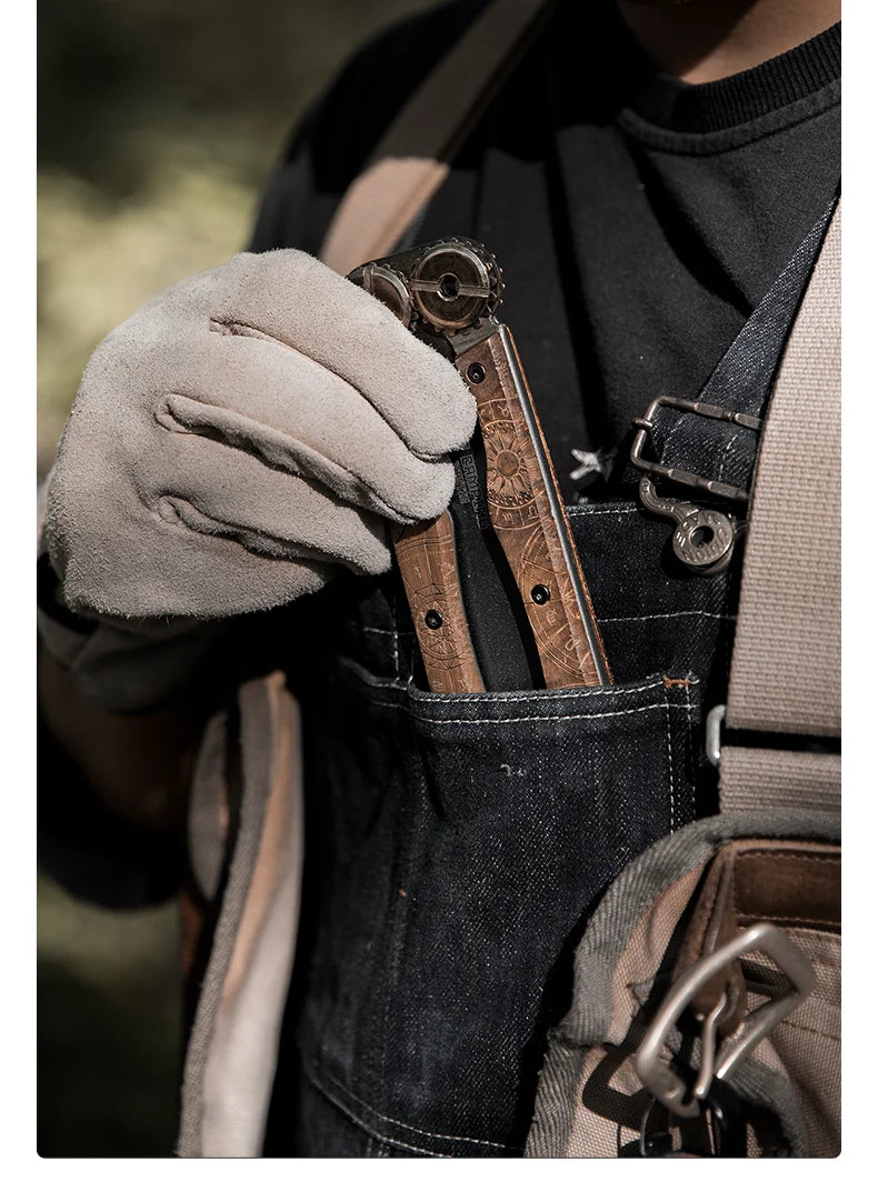 BISINNA 1pcs Double-sided Folding Saw Hand-held