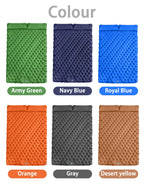 Outdoor Camping Double Inflatable Mattress Extra Wide Sleeping Pad Ultralight