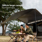 BISINNA One-touch Ridge Type Tent Titanium Glue 3-4 Person