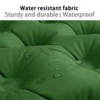 Double Inflatable Camping Mattress – Ultralight Folding Sleeping Pad with Built-in Pump