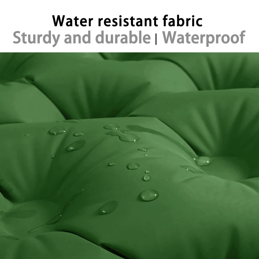 Outdoor Camping Double Inflatable Mattress Extra Wide Sleeping Pad Ultralight