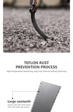 BISINNA 1pcs Double-sided Folding Saw Hand-held