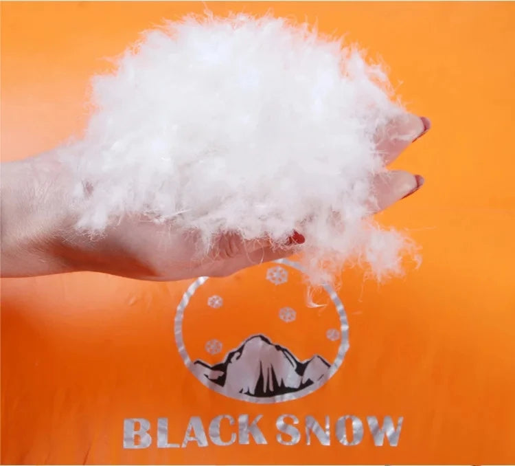 Black Snow Camping Goose Down Sleeping Bag Warm Down Filled Adult Mummy Style Sleep Bag 4 Seasons Camping Travel Sleeping Bag