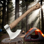 Hand Forged Viking Tomahawk Axe High Manganese Steel