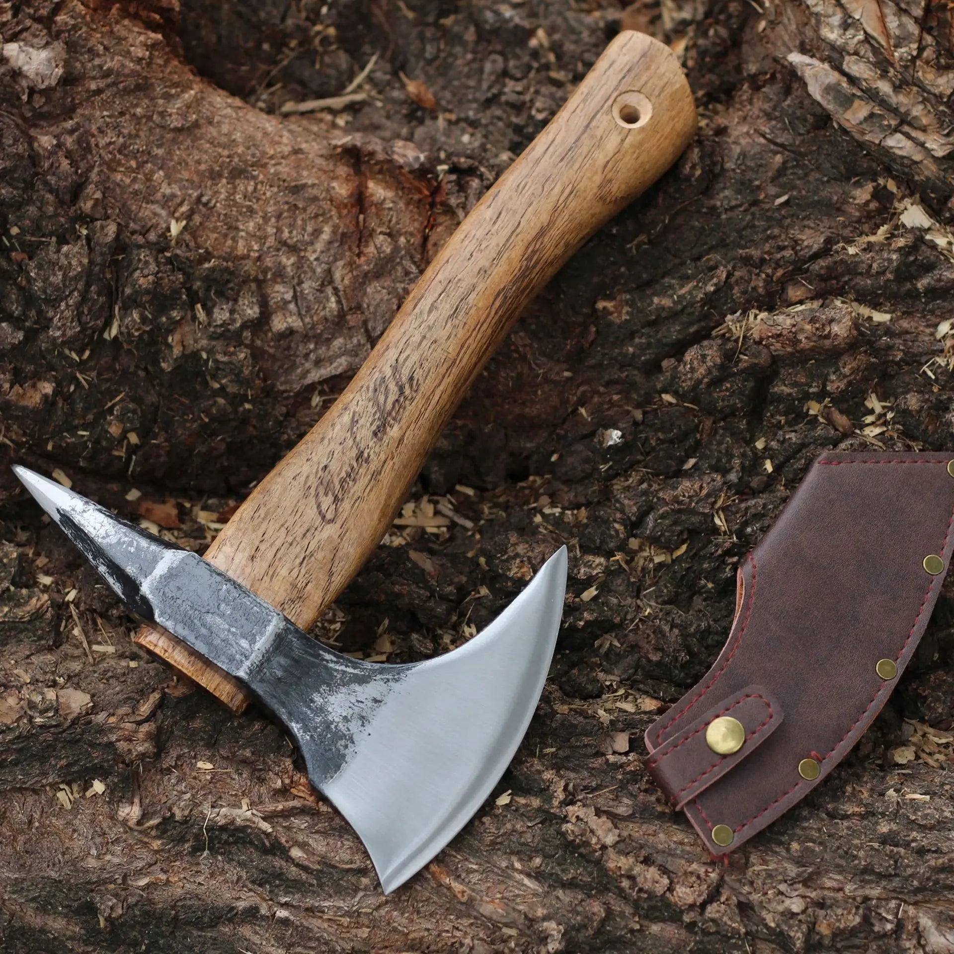 Ice breaking battle axe, eagle nail axe,