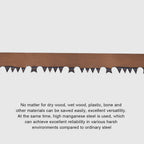 Folding Saw with Storage Bag Cutting Tree Hand Saw Aluminum Alloy Camping Foldable Hand Saw for Backpacking