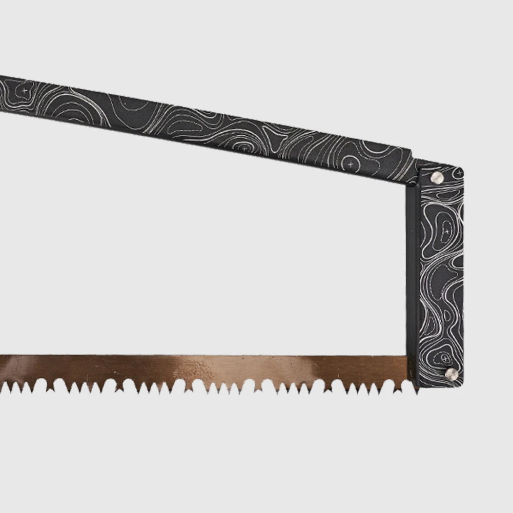 Folding Saw with Storage Bag Cutting Tree Hand Saw Aluminum Alloy Camping Foldable Hand Saw for Backpacking