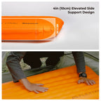 FLEXTAIL TINY MATTRESS PLUS 2 – Ultralight 196cm Insulated Camping Mattress