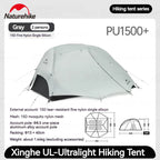 Naturehike Star River UL Camping Tent 3 Seasons Tent Ultralight Portable 2 Person 15D Silicone Outdoor Hiking Tents With Mat