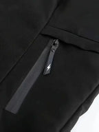 New Men's Fashion Printed Hooded Windbreaker Outdoor Sports Hiking Zipper Jacket Casual Long Sleeve Outerwear