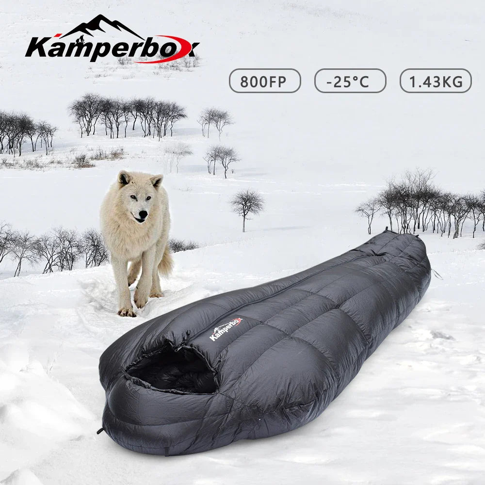 Kamperbox Winter Sleeping Bags Camping Down