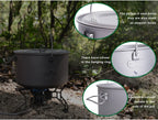 Boundless Voyage Titanium Kettle, Pot & Frying Pan Combo Set