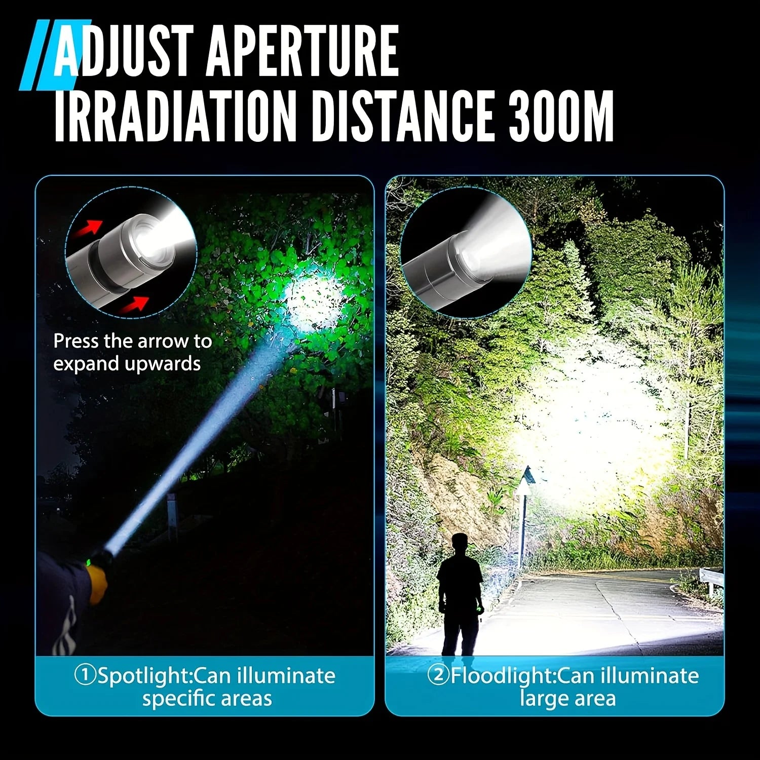 Folding Camping Light Portable Telescopic Lanterns USB Rechargeable 8000mAh Outdoor Waterproof Power Bank Lamp With Triangle Sta
