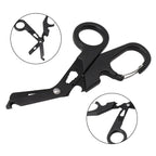 Survivor Shears: All-Black Multi-Use Rescue Tool