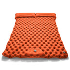Double Inflatable Camping Mattress – Ultralight Folding Sleeping Pad with Built-in Pump