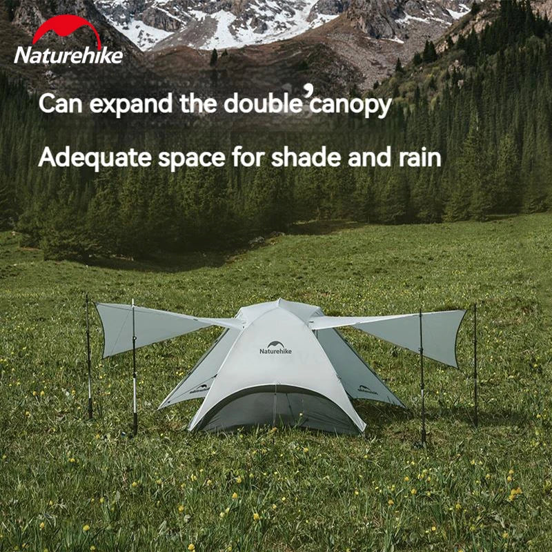 Naturehike Star River UL Camping Tent 3 Seasons Tent Ultralight Portable 2 Person 15D Silicone Outdoor Hiking Tents With Mat