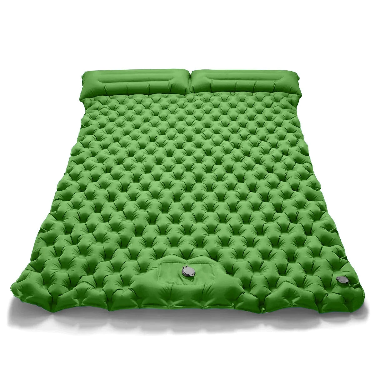 Outdoor Camping Double Inflatable Mattress Extra Wide Sleeping Pad Ultralight