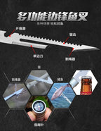 EDC Pocket Multi Tool Survival Saw with Compass & Bottle Opener Nylon Storage Sheath