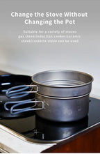 KEITH Pure Titanium 2-Piece Cookware Set (800ml+1250ml),