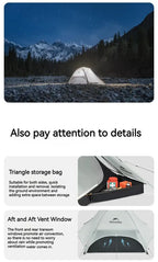 Naturehike Star River UL Camping Tent 3 Seasons Tent Ultralight Portable 2 Person 15D Silicone Outdoor Hiking Tents With Mat