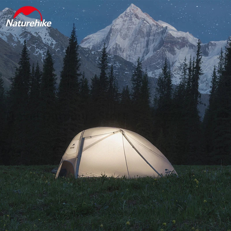 Naturehike Star River UL Camping Tent 3 Seasons Tent Ultralight Portable 2 Person 15D Silicone Outdoor Hiking Tents With Mat