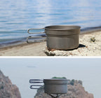 KEITH Pure Titanium 2-Piece Cookware Set (800ml+1250ml),