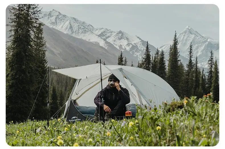 Naturehike Star River UL Camping Tent 3 Seasons Tent Ultralight Portable 2 Person 15D Silicone Outdoor Hiking Tents With Mat