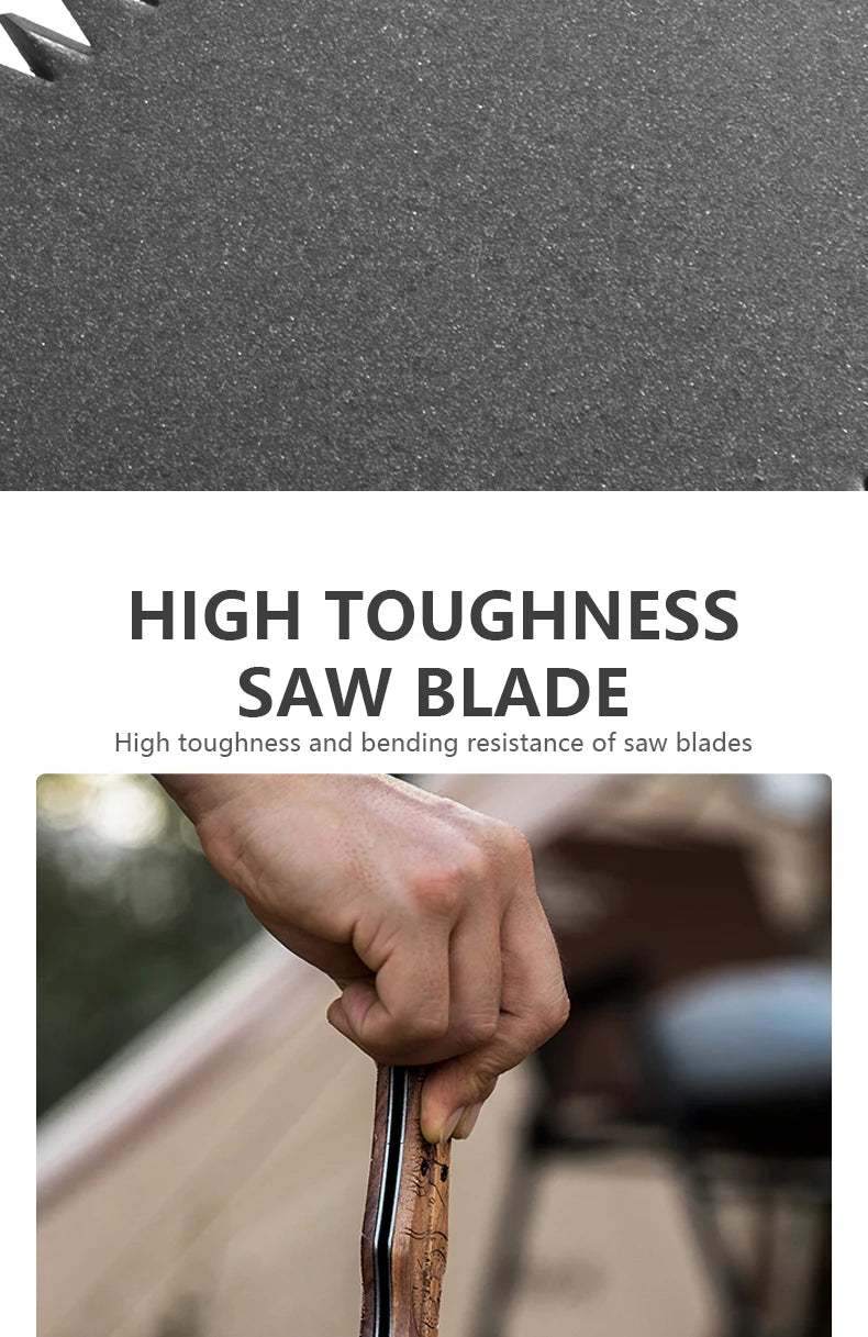 BISINNA 1pcs Double-sided Folding Saw Hand-held