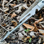 EDC Pocket Multi Tool Survival Saw with Compass & Bottle Opener Nylon Storage Sheath
