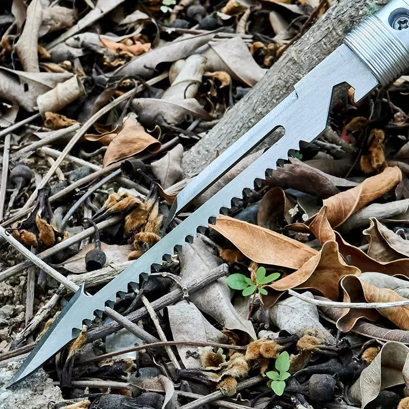 EDC Pocket Multi Tool Survival Saw with Compass & Bottle Opener Nylon Storage Sheath