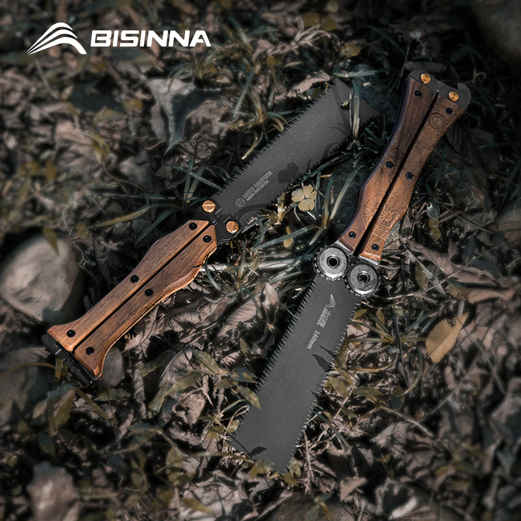 BISINNA 1pcs Double-sided Folding Saw Hand-held