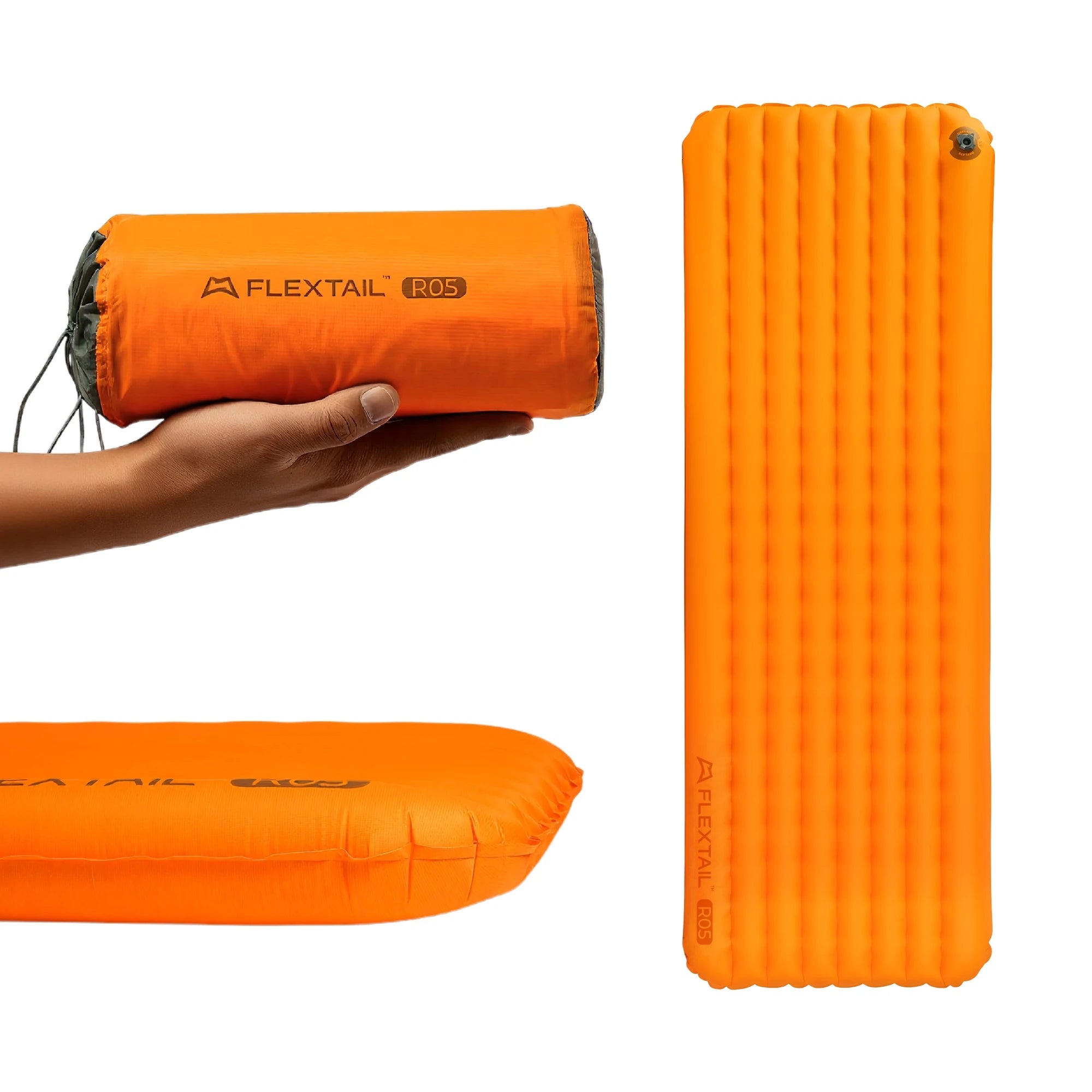 FLEXTAIL TINY MATTRESS PLUS 2 – Ultralight 196cm Insulated Camping Mattress