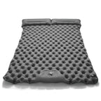 Double Inflatable Camping Mattress – Ultralight Folding Sleeping Pad with Built-in Pump