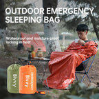 Emergency Sleeping Bag Lightweight Waterproof Outdoor First Aid Kit Waterproof Compression Backpack Hiking Camping Bedding