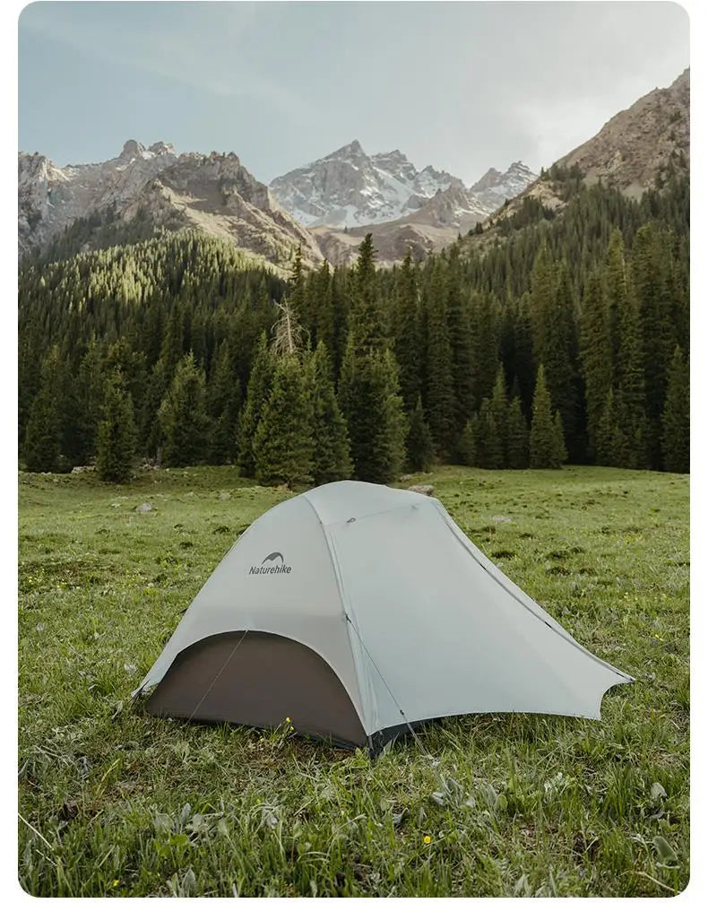 Naturehike Star River UL Camping Tent 3 Seasons Tent Ultralight Portable 2 Person 15D Silicone Outdoor Hiking Tents With Mat