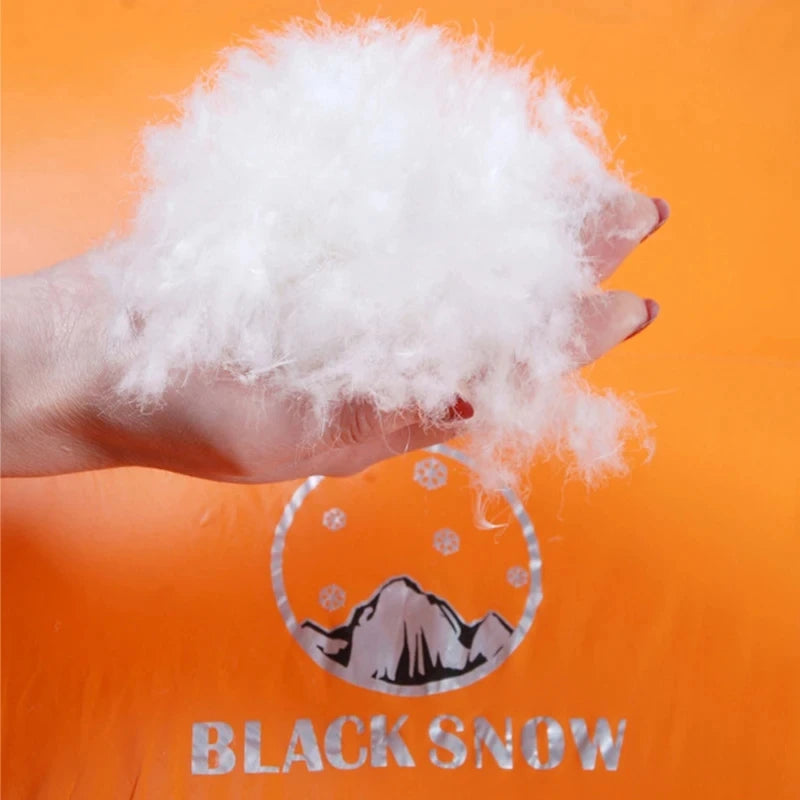 Black Snow Camping Goose Down Sleeping Bag Warm Down Filled Adult Mummy Style Sleep Bag 4 Seasons Camping Travel Sleeping Bag