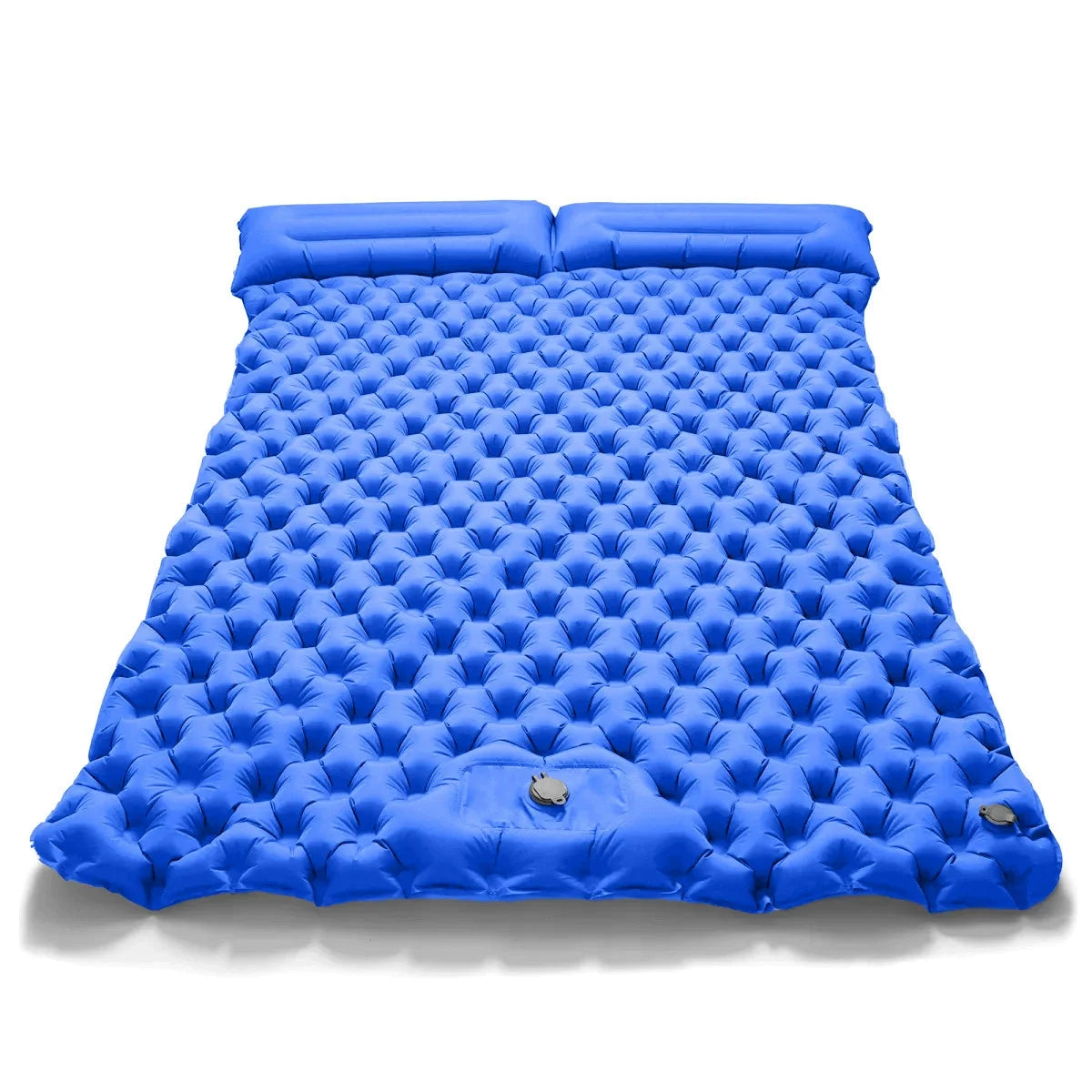 Outdoor Camping Double Inflatable Mattress Extra Wide Sleeping Pad Ultralight