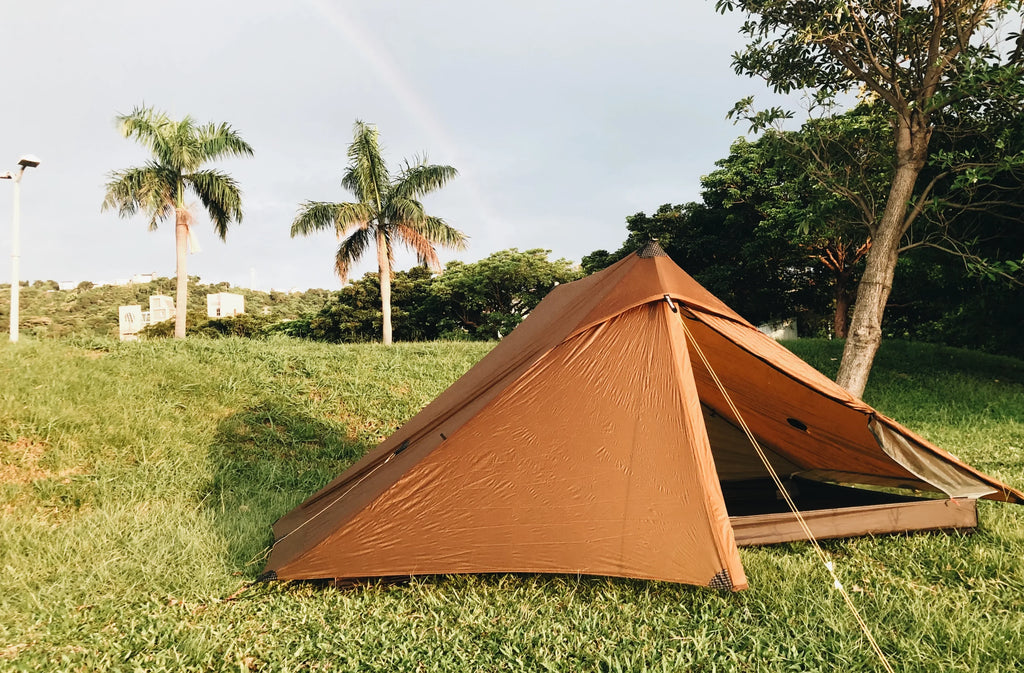 3F UL GEAR LanShan 2 Pro Tent 2 Person Outdoor Ultralight Camping Tent 3 Season Professional 20D Nylon Both Sides Silicon Tent