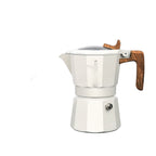Outdoor Camping Italian Double Valve Mocha Kettle