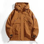 Loose Cargo Waterproof Jacket Coat Hooded