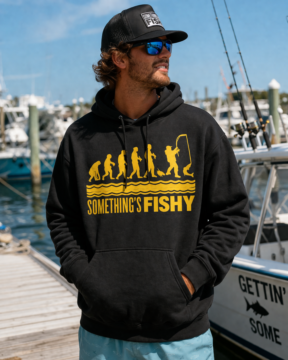Fishing Evolution Hoodie