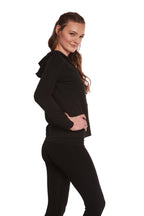 Women's Bamboo French Terry Zip Hooded Sweatshirt